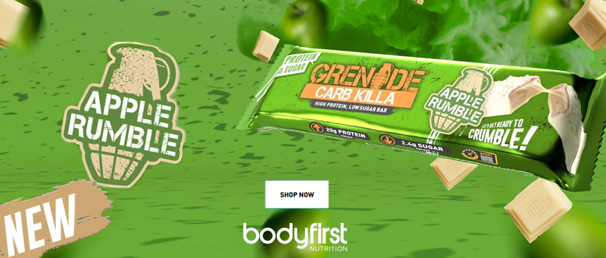 apple rumble grenade bar