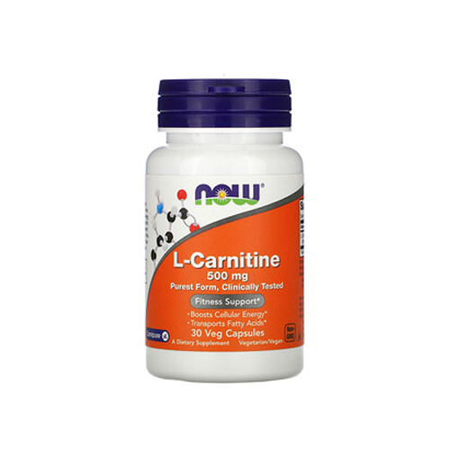 Now LCarnitine 500mg (30 vcaps)