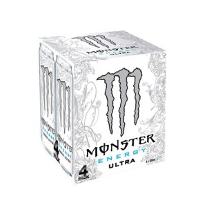 Monster Energy Drink Ultra White 4 Pack