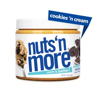 Nuts 'N More Cookies 'n Cream Protein Peanut Butter Spread