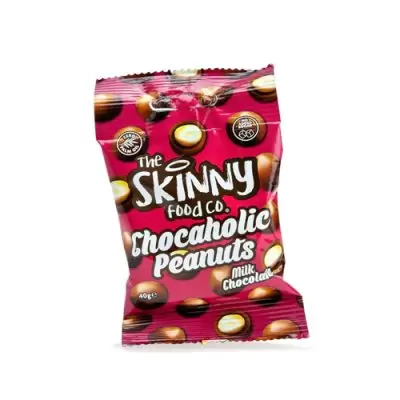 Skinny Food Co Chocaholic Milk Chocolate Peanuts