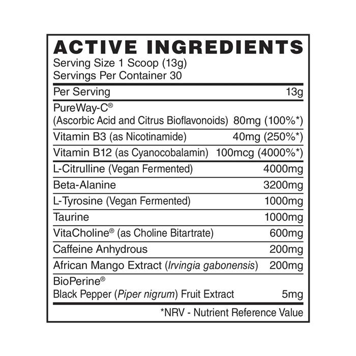 Naughty Boy Energy Pre-Workout