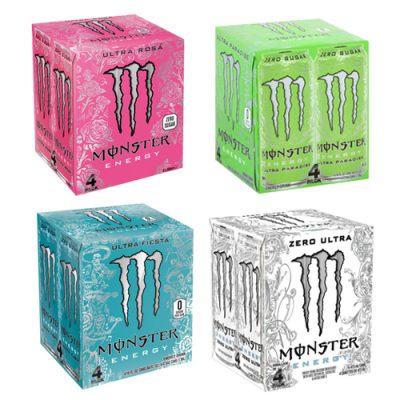 Monster Energy Ultra 4 Pack