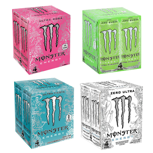 Monster Energy Ultra 4 Pack