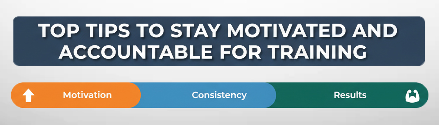 Top tips to stay motivated and accountable for training